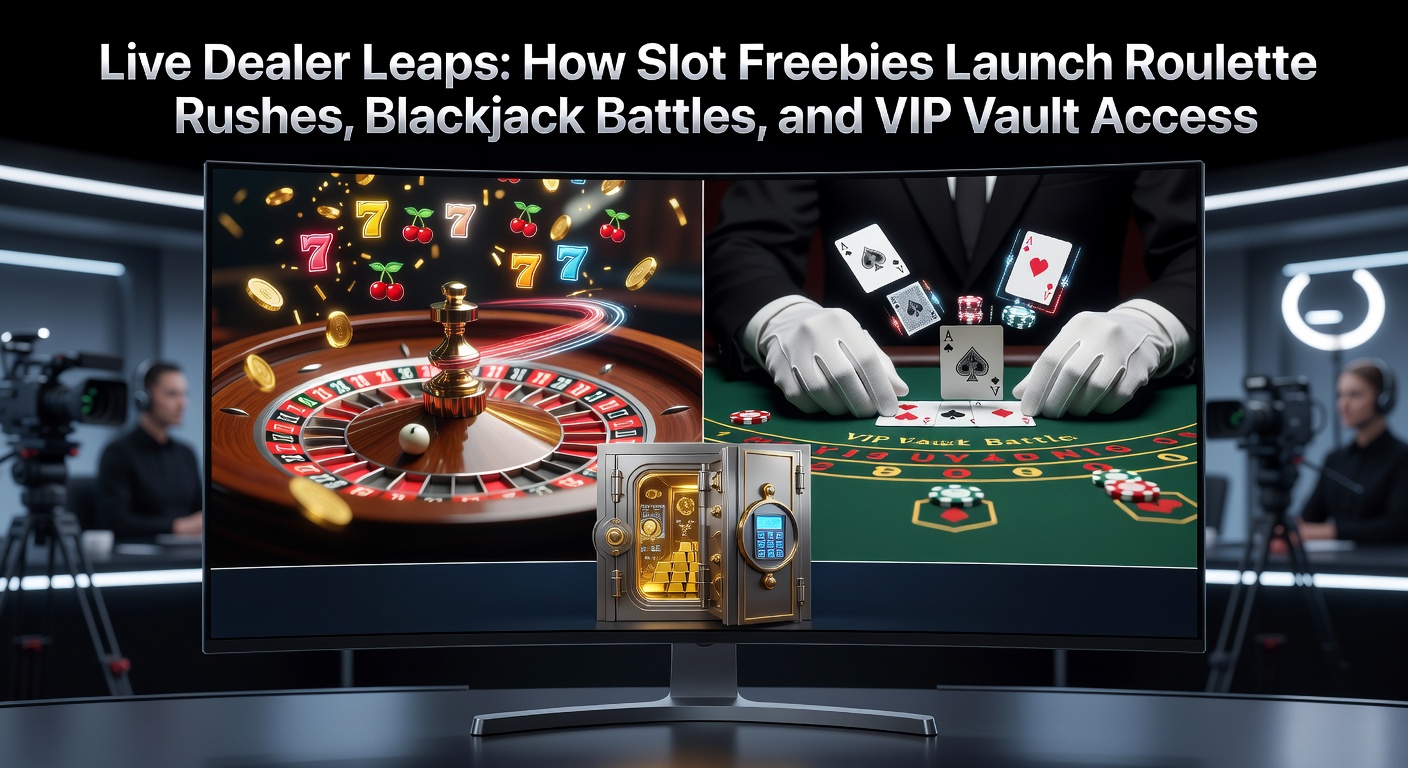 Dynamic split-screen of slot free spins transitioning to blackjack tables and VIP lounges with swift payment icons overlayed for seamless progression